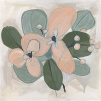 Posey Impasto I Fine Art Print