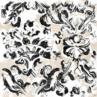 Parchment Brocade VI Fine Art Print