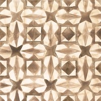 Umber Tile II Framed Print