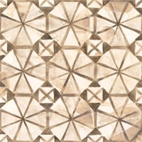 Umber Tile IV Framed Print