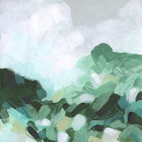 Aqua Valley II Fine Art Print