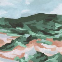 Seafoam Hills II Fine Art Print