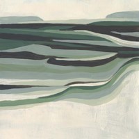 Green Mesa II Framed Print