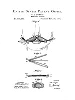 Bath Time Patents II Fine Art Print