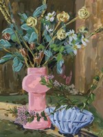 Still Life Bouquet I Framed Print