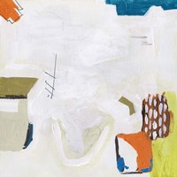 Neon City Lights I Framed Print