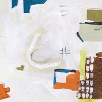 Neon City Lights V Framed Print