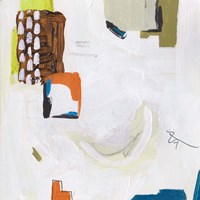 Neon City Lights VI Framed Print