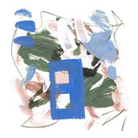 Sea Square VI Framed Print