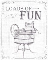 Laundry Today IV Framed Print