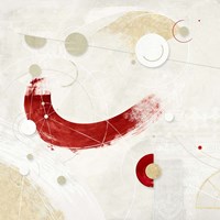Galassia # 3 (Rosso) Fine Art Print