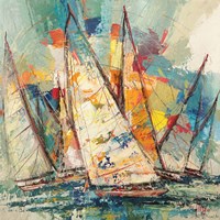 Regata Sull'oceano Fine Art Print