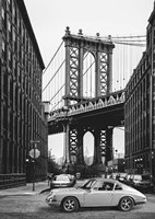 By the Manhattan Bridge (BW) Fine Art Print
