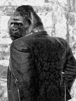 Ape in a Suit Fine Art Print