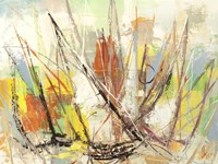 DInamismo di una Regata Fine Art Print