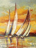 Regata al Tramonto I Fine Art Print