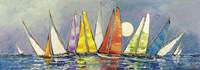 Regata al Chiar di Luna II Fine Art Print