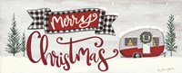 Merry Christmas Camper Fine Art Print