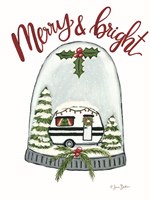 Merry and Bright Camper Fine Art Print