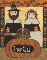 Thankful Pilgrims Fine Art Print