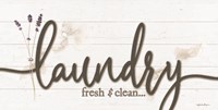 Laundry Fresh & Clean Fine Art Print