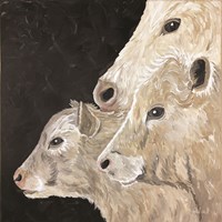 Mama and Her Babies Fine Art Print