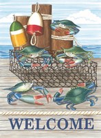 Crab Welcome Fine Art Print