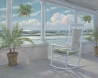 Coastal Porch I Fine Art Print