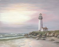 Lighthouse at Sunset Fine Art Print