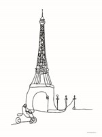 Vespa Ride Fine Art Print