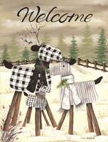 Deer Welcome Fine Art Print