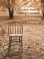 Value of a Moment Fine Art Print