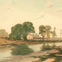 Country Pond 3 Framed Print