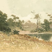 Country Pond 6 Framed Print