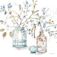 Blue Escape Coastal 02 Fine Art Print