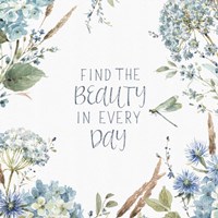 Bohemian Blue 11A Framed Print