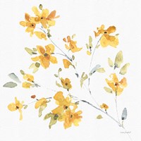 Happy Yellow 05A Framed Print