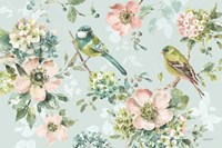 Mint Crush 01 on Mint Fine Art Print