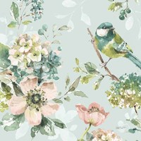 Mint Crush 03 on Mint Framed Print