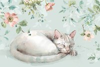 Mint Crush 15 on Mint Landscape Fine Art Print