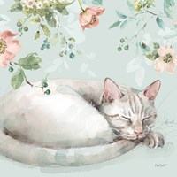 Mint Crush 15 on Mint Square Fine Art Print