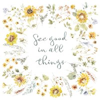 Sunflowers Forever 10 Framed Print