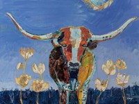 Skyline Longhorn Fine Art Print