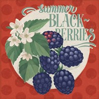 Berry Breeze V Framed Print