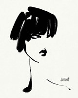 Brush Portrait III Fine Art Print