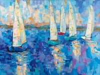 Back From the Race Fine Art Print