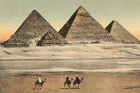 Cairo Pyramids Fine Art Print