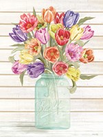 Farmhouse Tulips Fine Art Print