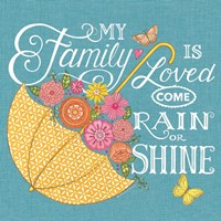 My Family is Loved Fine Art Print