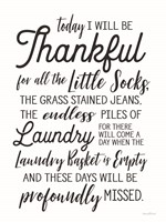 Laundry Blessings I Fine Art Print